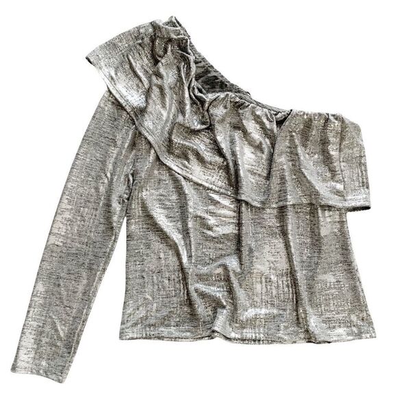 TROUVÉ Nordstrom One Shoulder Top! - Picture 2 of 7